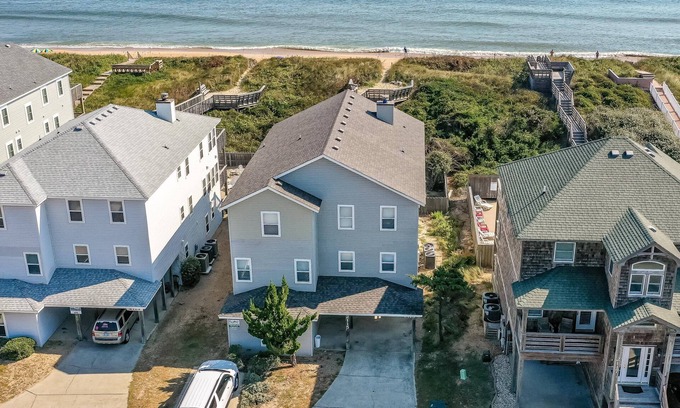 Nags Head House | K1218 Smooth Sailing. Oceanfront, MP 10, Pool, Hot Tub, Pets OK, Rec Room
