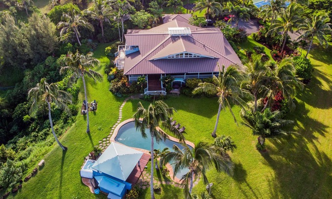 Kilauea House | Kauai Oceanfront Estate on Secret Beach