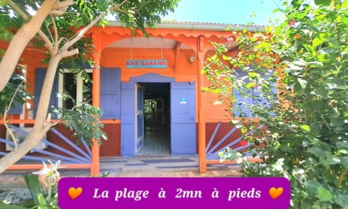 Bas Vent House | ❤️ KAZ CARAIBE, Beach on foot, View of the river- private POOL- WI-FI + NETFLIX