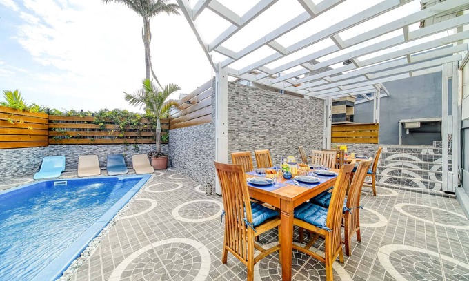 Centre-Ville Villa | Kaz d'Abord - Villa 3* Piscine à Saint Pierre