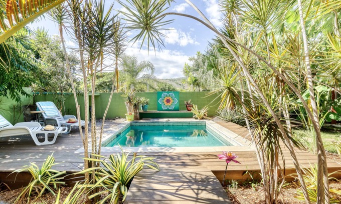 L'Ermitage-les-Bains Villa | Kaz Endemik - Villa 4* Piscine à L'Ermitage