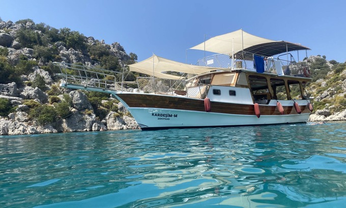 Kaleucagiz Boat Rental | Kekova Private Boat Tour with Lunch