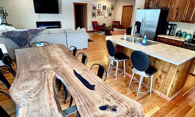 Bonner-West Riverside House | KettleHouse amphitheater,custom woodwork throughout,near rivers retreat,Missoula
