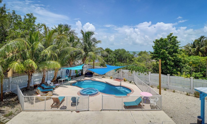 Cudjoe Key Villa | Key West Paradise w/ Private Pool + Ocean View