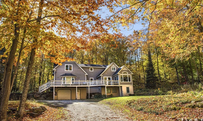 Killington House | Killington Summer Retreat: Air Conditioned - Sleeps 8 - Fire Pit & Bike Shed