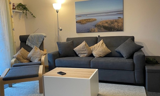 Nordseebad Burhave Apartment | "kleine Auszeit" - Gemütliches Nest för de Kleene Uttied, mit Pool und Sauna