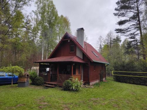 Gietrzwald House | Klimatyczny domek w lesie przy jeziorze