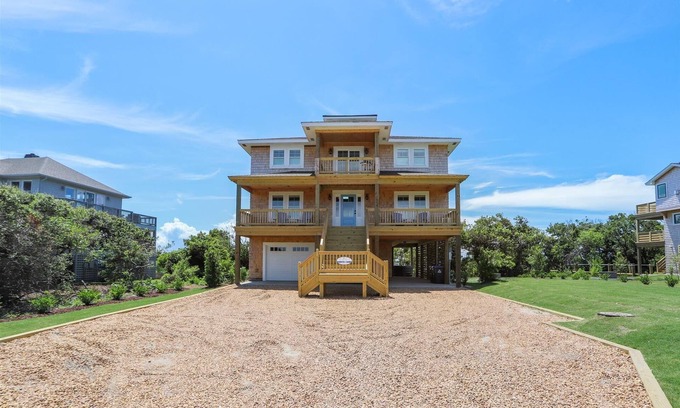 Duck House | Knot for Sail - Newer Soundfront Home with Hot Tub and Firepit