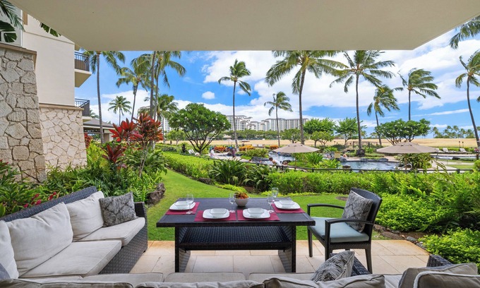 Ko Olina Condo | Ko Olina Beach Villas B103: Spacious Elegance & Oceanfront Views