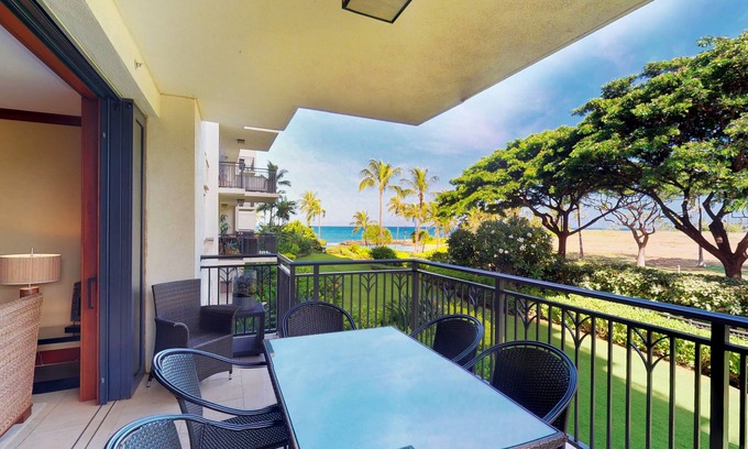 Ko Olina Condo | Ko Olina Beach Villas B204: Serene Ocean Views from Lanai