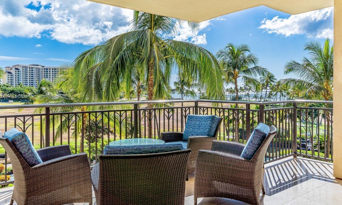 Ko Olina Condo | Ko Olina Beach Villas B403: Luxury 3BD Villa w/Ocean & Pool Views