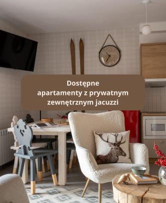 Bialy Dunajec Apartment | Kominkowy Chill - prywatne zewnętrzne jacuzzi w wybranych apartamentach