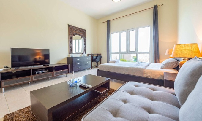 Discovery Gardens Apartment | KSL - Furnished studio close to Mall
