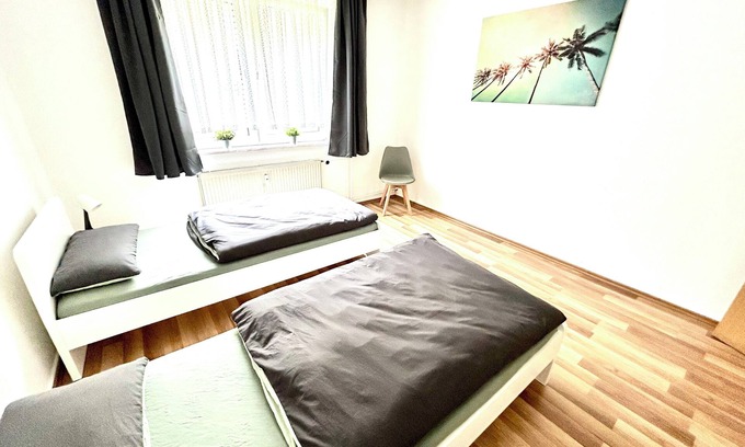 Oberhausen Apartment | Kulturmensch Oberhausen mit Balkon