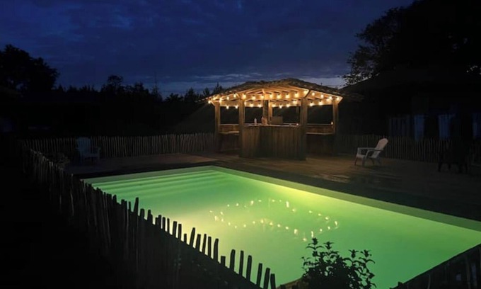 Sabres House | L Airial du Gemmeur Avec spa et Piscine