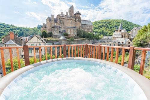Estaing House | L'Estagnole pour 2 personnes, jacuzzi, hammam