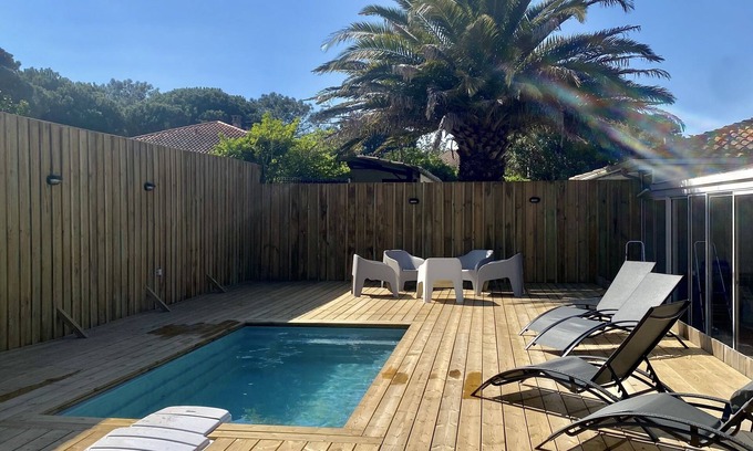 Mimizan House | L'Hapchot, Mimzan south beach