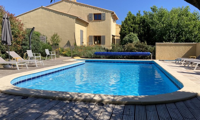 Saint-Julien-de-Cassagnas House | L'Orée des Mages - My vacation home in the Gard, Gard, with swimming pool and large enclosed grounds