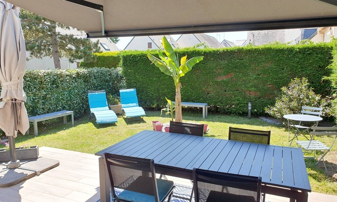 Guerande House | LA BAULE HOUSE IN QUIET RESIDENCE WITH HEATED POOL (BEACH 700M).