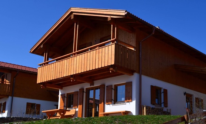 Lechbruck House | La Casita - Holiday home with sauna, fireplace, terrace, balcony, W Lan, dog allowed
