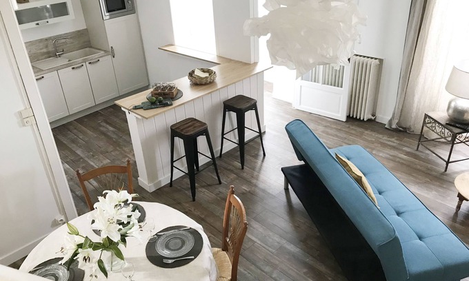 Aigrefeuille-d'Aunis Cottage | La Charmaie Bed & Breakfast - 4 pers 20 'La Rochelle