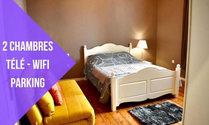 Bavay Apartment | La Domus Lemaitre 7, WIFI, 2 chambres, parking