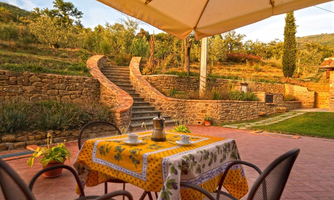 Cortona Cottage | La Fonte, our quaint little west facing cottage for two people.