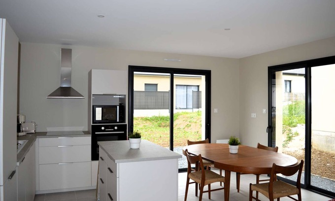 Asnelles House | La Fossette, Maison Neuve au Coeur des Plages