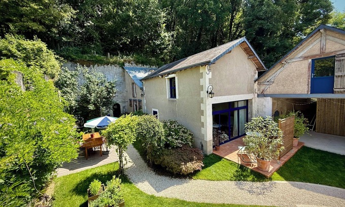 Poce-sur-Cisse House | La Maison sous les Arbres: duplex, garden & spa ⎮ Touraine & Amboise