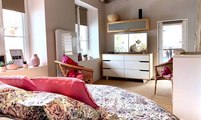 Gertwiller Apartment | La Maisonnette - loft in winegrower's house - sleeps 4