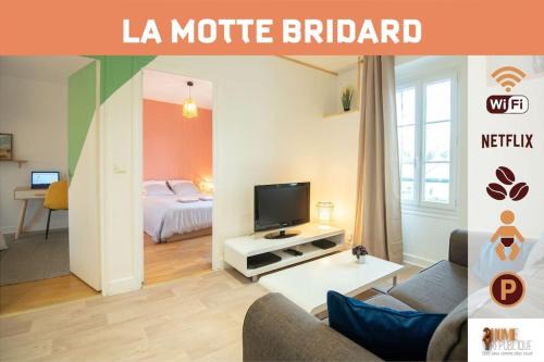 Appoigny Apartment | La Motte Bridard - 2 chambres - 1 canapé-lit - Parking - Jardin