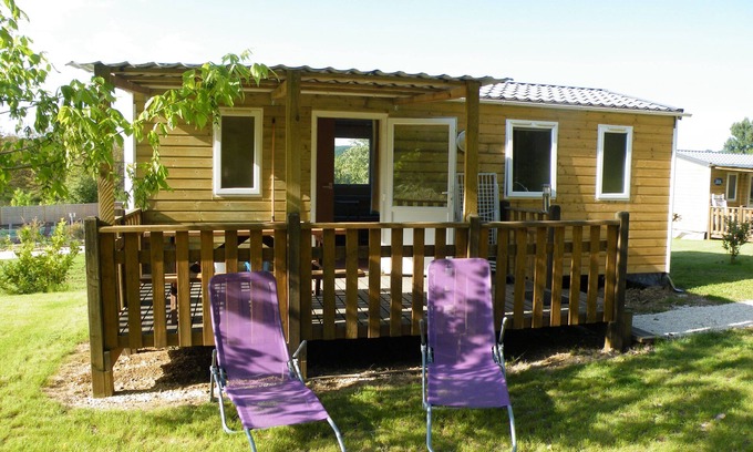 Le Buisson-de-Cadouin House | La Noix de Pécan'y - Mobile home Bois L'hirondelle