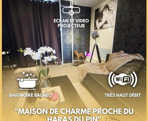 Almeneches House | La parenthèse Normande- Balnéo - Vidéo projecteur