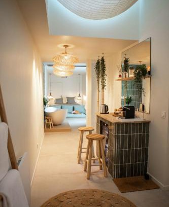 Lille Centre Ville Apartment | La Penida Suite avec Sauna & Baignoire Hyper Centre Lille