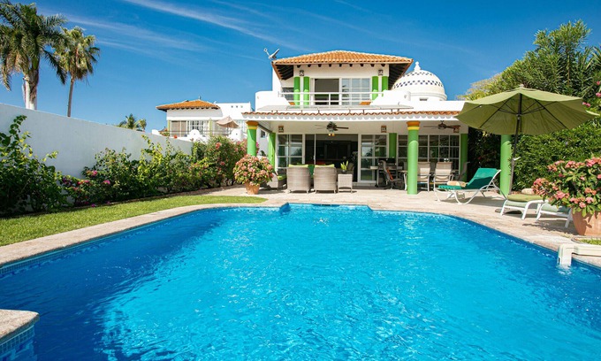 La Cruz de Huanacaxtle House | La Puntilla, Luxury 3-bedroom, 3-bath home with private pool in Gated Beachfront