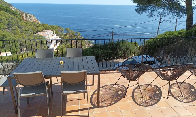Aiguablava Apartment | "La Terrasse de la Mer 1"-Pool-Parking-BBQ-Wifi