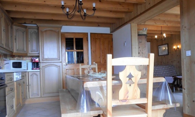 La Grave Apartment | La Transhumance - Apartment with balcony facing the Meije