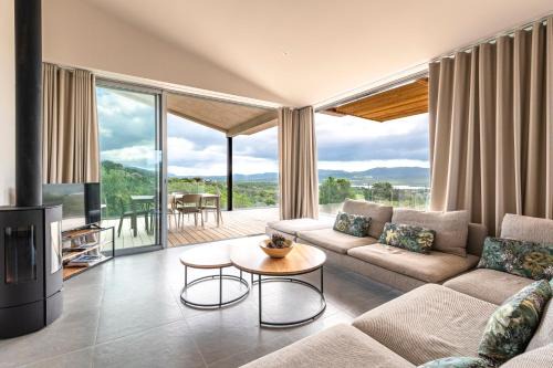 Pianotolli-Caldarello House | La Villa Pianottoli - Magnifique Vue Panoramique