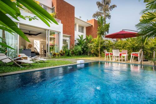 Vagator Villa | La Zamora, 3BHK Villas near Vagator & Anjuna Beach, North Goa with Private Pool, Garden, Terrace & Security