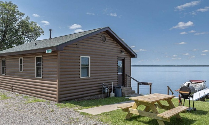 Phelps Cabin | Lac Vieux Desert Lakefront Cabin | 2BR, 1BA, Private Boat Launch, Great Fishing