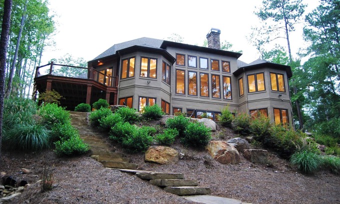 Lake Oconee House | Lake Access Home with Beautiful Tree and Lake Cove View - Reynolds Lake Oconee