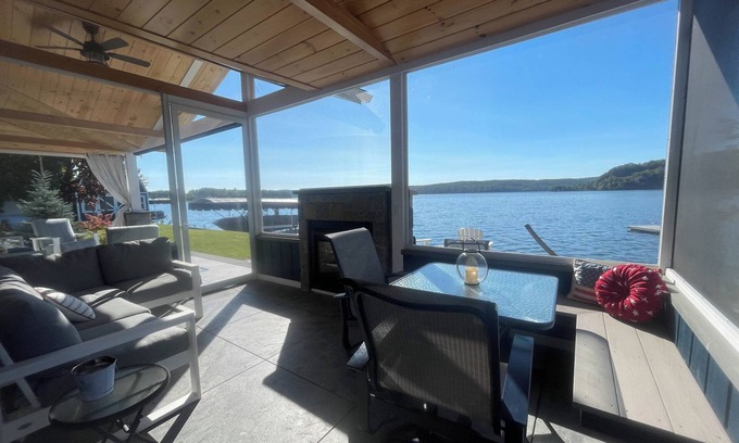 Bomoseen House | Lake Bomoseen, Vermont 4 bedroom upscale house near ski areas