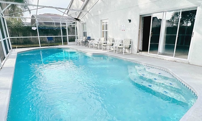 Lake Davenport Estates Villa | Lake Davenport Magic – 4BR Pool Home near Disney
