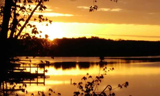 Rushford Lake Cottage | Lake front Chateau de Cunningham on Rushford lake NY