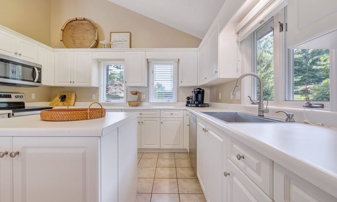 Penhook House | Lake Front Family Home Quiet Cove Gentle Slope to Dock & Sandy Beach in PENHOOK