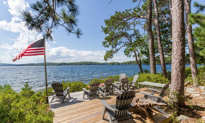Gilford House | Lake House Winnipesaukee - Rustic Luxury Island Property