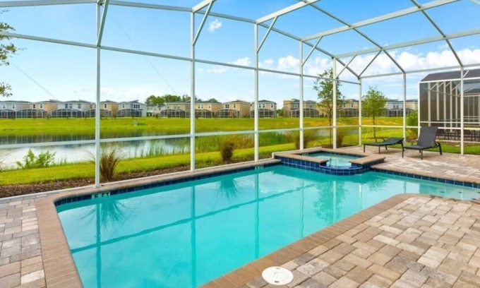 Four Corners Villa | Lake View 8BR Home w/Pool, Game & Cinema