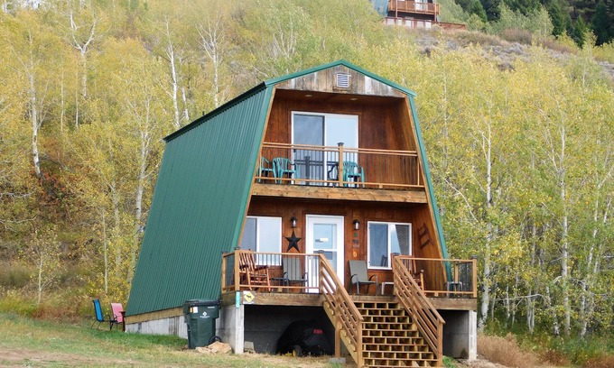 Island Park Cabin | Lake View Mountain A-Frame at Island Park near Yellowstone