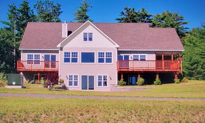 Laconia House | Lake Winnipesaukee, Boat Dock, Summer Hot Tub and Game Room