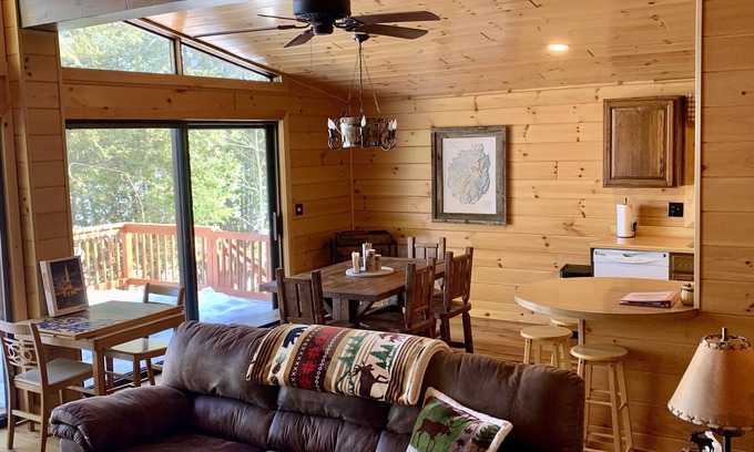 Indian Lake Cabin | Lakefront Cabin - steps from Adirondack Lake! Walk to Town